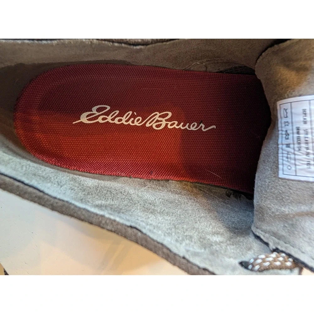 Eddie Bauer Cloudline Womens 9 Brown Suede Chukka Desert Ankle‎ Boots 0119-762